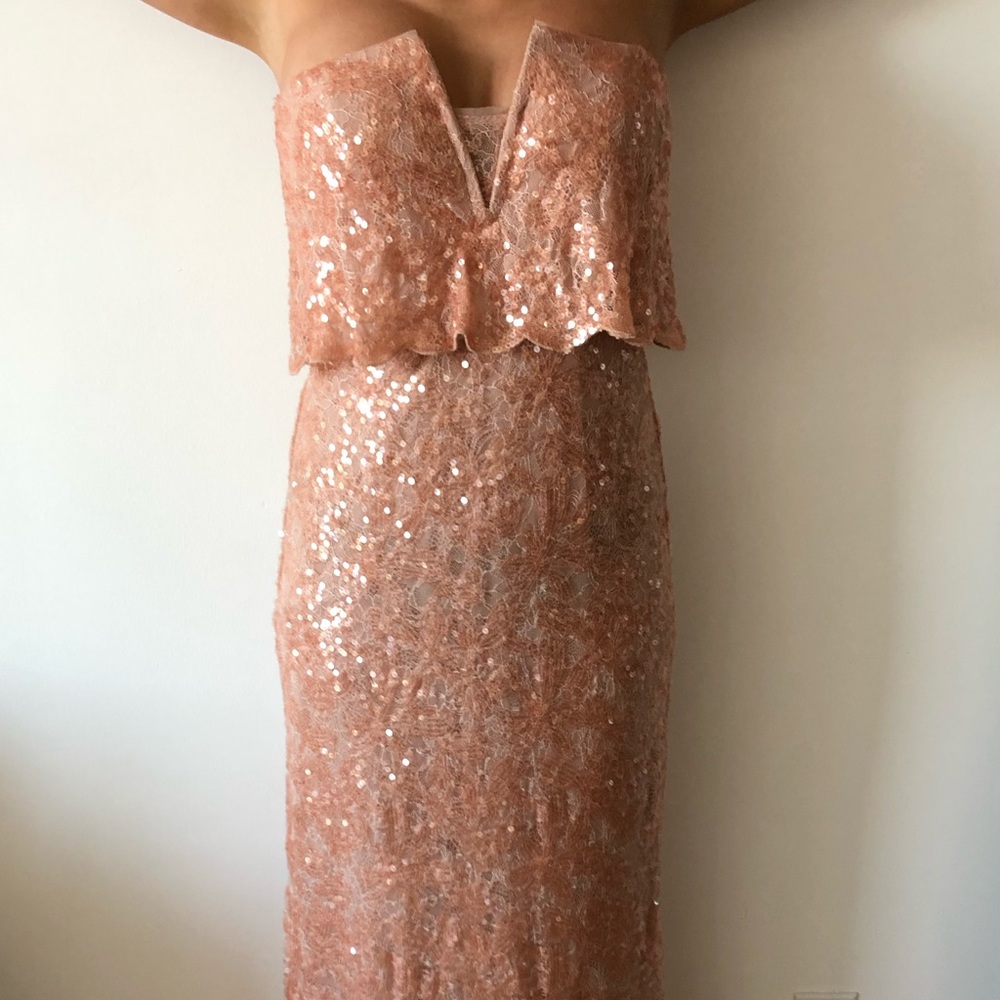 BCBG Sequin Prom dress / wedding dress (2US$
